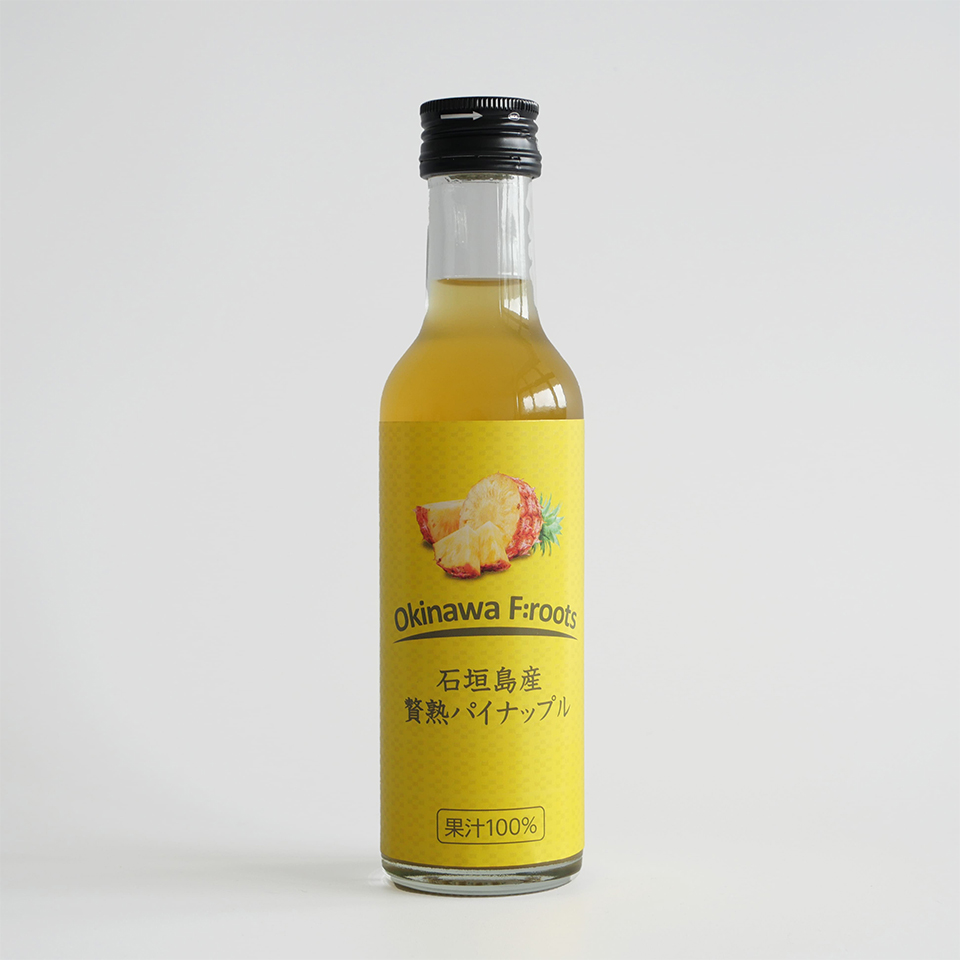 沖縄 石垣島産 贅熟パイナップルジュース 200ml 10本入り | 飛鳥
